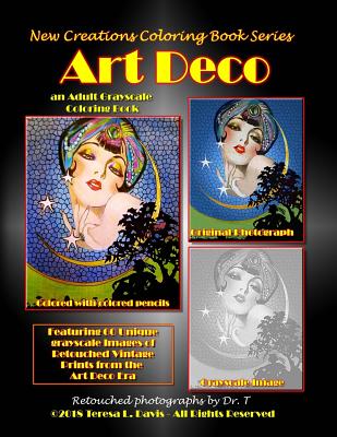 New Creations Coloring Book Series: Art Deco - Davis, Brad, and Davis, Teresa