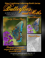 New Creations Coloring Book Series: Butterflies and Moths