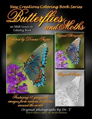 New Creations Coloring Book Series: Butterflies and Moths - Davis, Brad (Editor), and Davis, Teresa