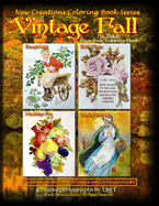 New Creations Coloring Book Series: Vintage Fall