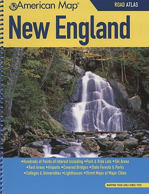 New England Road Atlas - American Map Corporation (Creator)