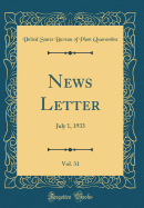 News Letter, Vol. 31: July 1, 1933 (Classic Reprint)