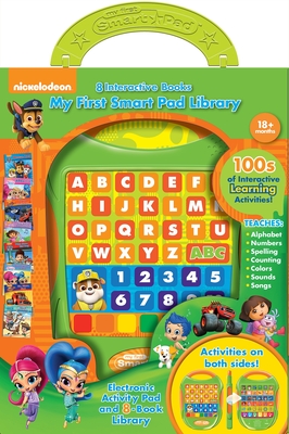 Nickelodeon: My First Smart Pad Library Electronic Activity Pad and 8-Book Library Sound Book Set - Broderick, Kathy