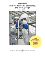 Niebel's Methods, Standards, & Work Design