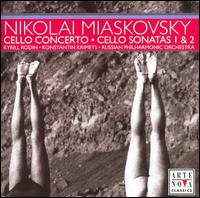 Nikolai Miaskovsky: Cello Concerto; Cello Sonatas 1 & 2 - Andrei Pisarev (piano); Kyril Rodin (cello); Russian Philharmonic Orchestra; Konstantin Krimets (conductor)