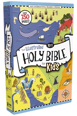 NIrV, The Illustrated Holy Bible for Kids, Hardcover, Full Color, Comfort Print: Over 750 Images - Zonderkidz