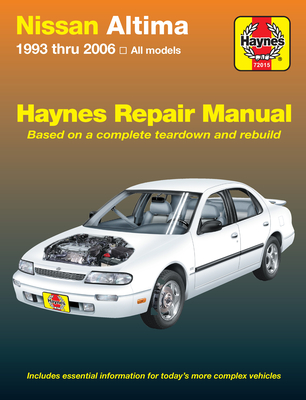 Nissan Altima 1993 Thru 2006 Haynes Repair Manual - Haynes, John H