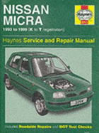 Nissan Micra (1993-99) Service and Repair Manual - Legg, A. K.