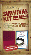 NIV, 2017 Survival Kit for Grads, Girls' Edition, Burgundy, Red Letter Edition