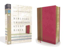NIV, Biblical Theology Study Bible, Imitation Leather, Pink/Brown, Comfort Print: Follow God's Redemptive Plan as It Unfolds Throughout Scripture