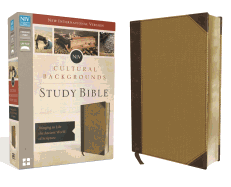 NIV, Cultural Backgrounds Study Bible, Imitation Leather: Bringing to Life the Ancient World of Scripture