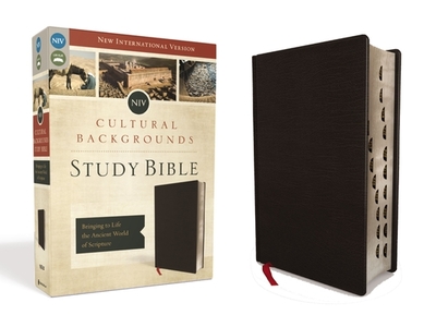 NIV, Cultural Backgrounds Study Bible, Indexed, Bonded Leather: Bringing to Life the Ancient World of Scripture - Keener, Craig S, Ph.D. (Editor), and Walton, John H, Dr., Ph.D. (Editor), and Zondervan