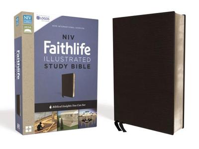 NIV, Faithlife Illustrated Study Bible, Premium Bonded Leather, Black, Indexed: Biblical Insights You Can See - Barry, John D. (Editor), and Mangum, Douglas (Editor), and Brown, Derek R. (Editor)