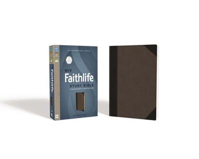 NIV, Faithlife Study Bible, Imitation Leather, Gray/Black: Intriguing Insights to Inform Your Faith - Barry, John D (Editor), and Mangum, Douglas (Editor), and Brown, Derek R (Editor)