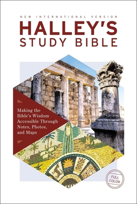 NIV, Halley's Study Bible (A Trusted Guide Through Scripture), Hardcover, Red Letter, Comfort Print: Making the Bible's Wisdom Accessible Through Notes, Photos, and Maps - Halley, Henry Hampton (General editor)