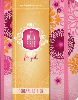 Niv, Holy Bible for Girls, Journal Edition, Hardcover, Pink, Elastic Closure - Zondervan