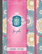 Niv, Holy Bible for Girls, Journal Edition, Hardcover, Teal/Gold, Elastic Closure
