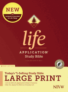 NIV Life Application Study Bible, Third Edition, Large Print (Red Letter, Hardcover)