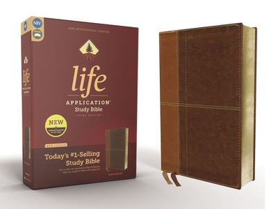 NIV, Life Application Study Bible, Third Edition, Leathersoft, Brown, Red Letter - Zondervan