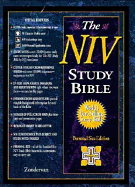 Niv Study Bible 10th Anni Navy BL Pers