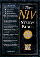 Niv Study Bible 10th Anniv Brown BL