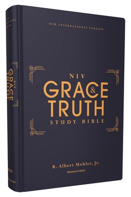 Niv, the Grace and Truth Study Bible (Trustworthy and Practical Insights), Hardcover, Red Letter, Comfort Print - Mohler Jr, R Albert (Editor), and Zondervan