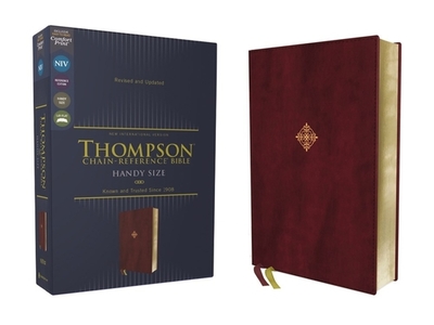 Niv, Thompson Chain-Reference Bible, Handy Size, Leathersoft, Burgundy, Red Letter, Comfort Print - Thompson, Frank Charles, Dr. (Editor), and Zondervan