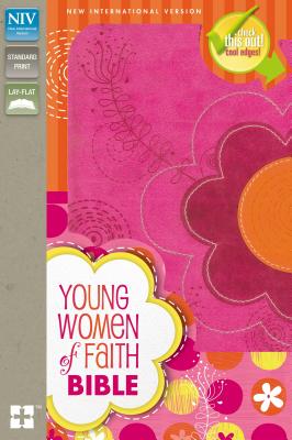 NIV, Young Women of Faith Bible, Leathersoft, Pink/Multicolor - Shellenberger, Susie