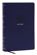 Nkjv, End-Of-Verse Reference Bible, Personal Size Large Print, Leathersoft, Blue, Red Letter, Thumb Indexed, Comfort Print: Holy Bible, New King James Version