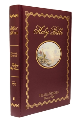 NKJV, Lighting the Way Home Family Bible, Hardcover, Red Letter: Holy Bible, New King James Version - Kinkade, Thomas