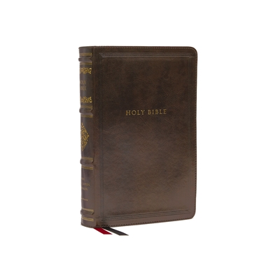 Nkjv, Personal Size Reference Bible, Sovereign Collection, Leathersoft, Brown, Red Letter, Comfort Print: Holy Bible, New King James Version - Thomas Nelson