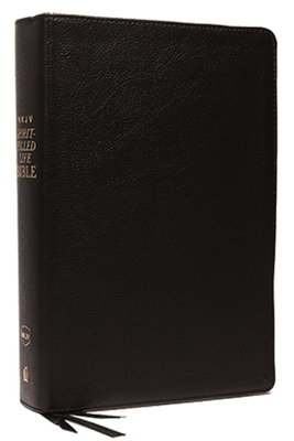 NKJV, Spirit-Filled Life Bible, Third Edition, Genuine Leather, Black Indexed, Red Letter Edition, Comfort Print: Kingdom Equipping Through the Power of the Word - Hayford, Jack W, Dr. (Editor), and Thomas Nelson