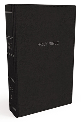 NKJV, Thinline Bible, Standard Print, Imitation Leather, Black, Red Letter Edition - Thomas Nelson