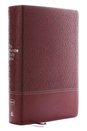 NKJV, Wiersbe Study Bible, Leathersoft, Burgundy, Thumb Indexed, Red Letter, Comfort Print: Be Transformed by the Power of God's Word