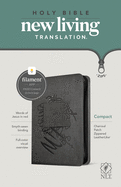 NLT Compact Zipper Bible, Filament-Enabled Edition (Red Letter, Leatherlike, Charcoal Patch)