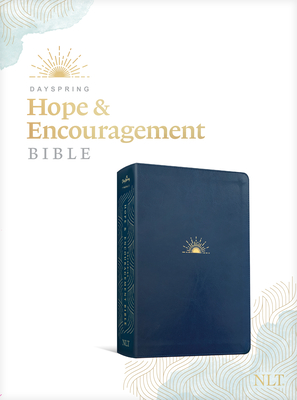 NLT Dayspring Hope & Encouragement Bible (Leatherlike, Navy Blue) - Tyndale (Creator), and Dayspring (Creator)