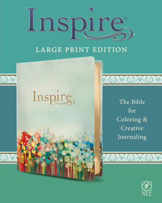 NLT Inspire Bible Large Print, Multicolor LeatherLike - 