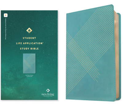 NLT Student Life Application Study Bible, Filament Enabled (Leatherlike, Teal Blue Striped, Red Letter) - Tyndale (Creator)