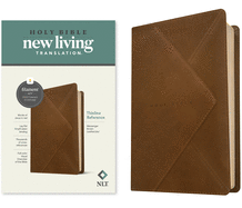 NLT Thinline Reference Bible, Filament-Enabled Edition (Leatherlike, Messenger Brown, Red Letter)