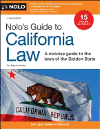 Nolo's Guide to California Law - Nolo Press (Creator)