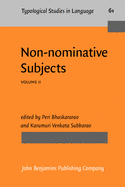 Non-Nominative Subjects: Volume 2