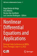Nonlinear Differential Equations and Applications: Portugal-Italy Conference on NDEA, vora, Portugal, July 4-6, 2022