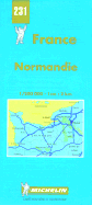 Normandy-Michelin Map #231