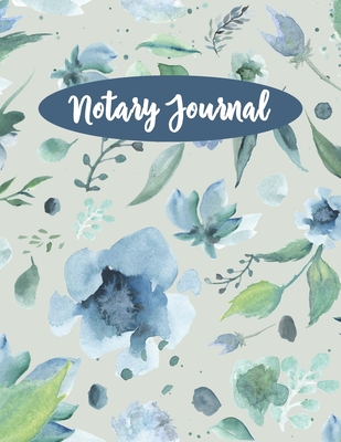 Notary Journal: Notary Records Log Book For Public Notaries - Marigold Books, Sweet