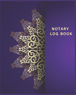 Notary Log Book: Luxury Blue Public Notary: Notary Log Book: Notary Journal: Public Record Book: Vintage Red Notary Public: Official Notary Journal - Public Notary Records Book - Notarial acts records events Log - Notary Receipt Book: Notary Log.