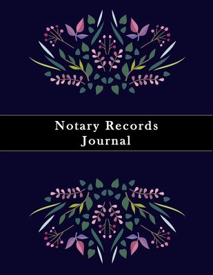 Notary Records Journal: Official Notary Journal Public Notary Records BookNotarial acts records events LogNotary Template Notary - Publishing, Paper Kate