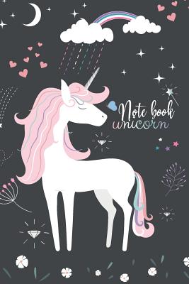 Note Book Unicorn: Lined and Blank Paper for Writing Inspirational Journal Diary for Women Portable or Travel - Hunter, Raven