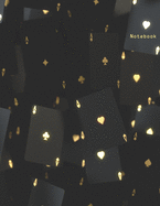Notebook: Ace of Spades Notepad, Large 8.5x11 inches, Lined Paper
