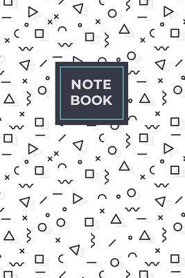 Notebook: Blank Wide Ruled with Line for Date Notebooks and Journals (Memphis Edition) - Brigade, Journals