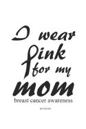 Notebook: Breast Cancer Survivor Lined notebook ca A5 for notes, sketches, drawings, formulas, as a calendar or for learning; wide line grid; breast cancer survivor, cancer fighter & pink warrior